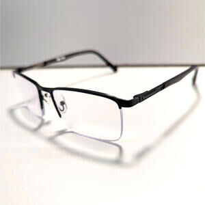 Jolisu ZHL09510 Blue Metal Frames Eyeglasses Rectangular Style - FRAMES ONLY